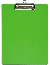 Clipboard simplu A4, plastifiat PP, MAUL Flexx - verde deschis (MA-23610-54)