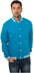 Urban Classics College Sweatjacket turquoise