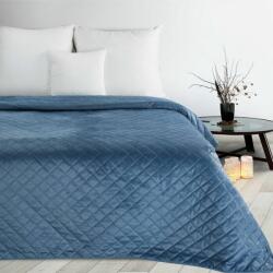 Eurofirany Luiz5 bársony ágytakaró Kék 220x240 cm