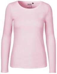 Neutral Tricou cu mânecă lungă pentru femei din bumbac organic Fairtrade - Deschisă roz | L (NE-O81050-1000329647)