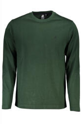 U. S. Grand Polo Equipment & Apparel Tricou barbati cu maneca lunga si imprimeu cu logo verde inchis (FI-UST160_VEVERDE_XL)