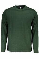 U. S. Grand Polo Equipment & Apparel Tricou barbati cu maneca lunga si imprimeu cu logo verde inchis (FI-UST160_VEVERDE_L)