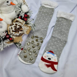 Aura Via Mikulásos-Karácsonyi női vastag csúszásgátlós zokni 35-38 54299