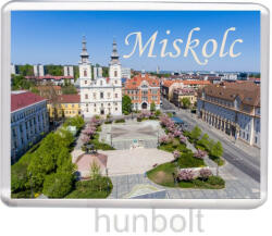 Miskolc -Belváros hűtőmágnes (műanyag keretes)