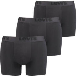 Levi's 3PACK boxeri bărbați Levis negri (905045001 001) XL (160611)