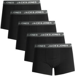 Jack and Jones 5PACK boxeri bărbați Jack and Jones negri (12142342) XXL (171789)