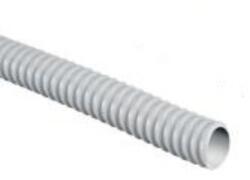 ElettroCanali Gégecső spirális 30m 25mm-átmérő PVC szürke UV-álló 320N nyomásálló ELETTROCANALI (ECGFE25)