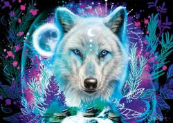 Schmidt Spiele - Puzzle Sheena Pike: Neon Arctic Wolf - 1 000 piese Puzzle
