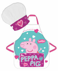 Peppa Malac Hello gyerek kötény 2 darabos szett