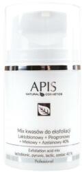 APIS Professional Ser-Peeling pentru față - APIS Professional Lacticion + Pirogron + Milk + Azelaine 40% 50 ml Masca de fata