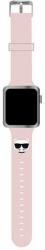 Karl Lagerfeld KLAWLSLCP Apple Watch 42/44 / 45mm rózsaszín csereszíj