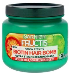 Garnier Mască de păr - Garnier Fructis Grow Strong Biotin Hair Bomb 320 ml