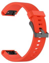 gigapack Pótszíj (egyedi méret, 20 mm, szilikon, állítható, rombusz minta, QuickFit csatlakozás) PIROS Garmin Fenix 6S Pro Solar, Garmin Fenix 7S, Garmin Fenix 7S Pro Solar, Garmin Fenix 7S Solar, Garmi (GP-14