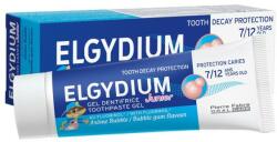 ELGYDIUM Pastă de dinți cu gel pentru copii - Elgydium Toothpaste Gel Junior Decay Protection 7/12 Years Old Bubble Aroma 50 ml