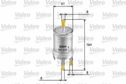 VALEO filtru combustibil VALEO 587030