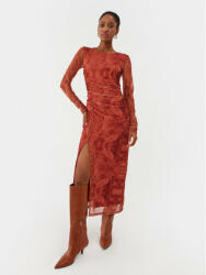 Sisley Hétköznapi ruha 4XAFLV04E Piros Slim Fit (4XAFLV04E)