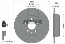TEXTAR Disc frana TEXTAR 92195100 (92195100)