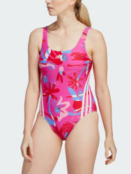 Adidas Női fürdőruha Floral 3-Stripes Swimsuit IB5995 Rózsaszín Regular Fit (Floral 3-Stripes Swimsuit IB5995)