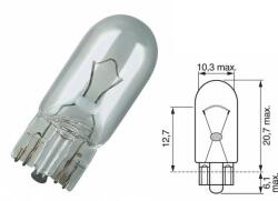 NARVA Bec iluminare compartiment motor NARVA W5W 12V 17177 (17177)