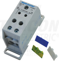 TRACON FLS50per16X4 Fővezetéki leágazó sorkapocs, sínre szerelhető (FLS50per16X4)