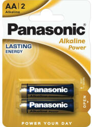 Panasonic LR6APB-2BP Panasonic LR6APB/2BP 1, 5V AA/ceruza tartós alkáli elem 2 db/csomag (LR6APB-2BP)