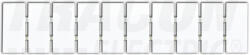 TRACON J8 Jelölőlapka TSKA, TSKB sorozatkapocshoz, (10 modul), W=8mm (J8)