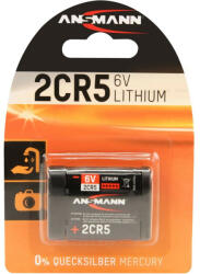 ANSMANN 5020032 ANSMANN 2CR5 Lítium elem 6V 1 db/csomag (5020032)