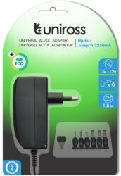 Uniross USMPS005EU Uniross UNIVERSAL ADAPTER 2250MA 27W EU (USMPS005EU)
