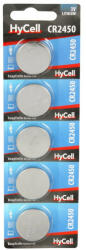 HyCell 1516-0107 Hycell CR2450 3V lítium gombelem 5db/csomag (1516-0107)