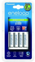 eneloop KKJ17MCC40E eneloop K-KJ17MCC40E akkumulátor töltő 4 db 1900mAh AA akkumulátorral (KKJ17MCC40E)