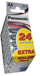 Panasonic LR6EPS-24PD Panasonic LR6EPS/24CD 1, 5V AA/ceruza tartós alkáli elem 24 db/csomag (LR6EPS-24PD)