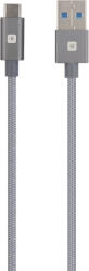 SKROSS USB-C-120-STEEL SKROSS Steel Line szinkronkábel USB C csatlakozóval - 120 cm (USB-C-120-STEEL)