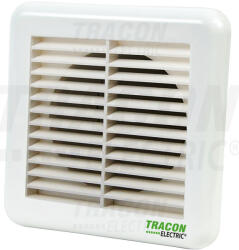 TRACON VFS100 Kültéri fix zsalu ráccsalfürdőszoba ventilátorhoz (VFS100)