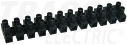 TRACON SF15A-H Flexibilis sorozatkapocs, H profil, 12 tag, fekete (SF15A-H)