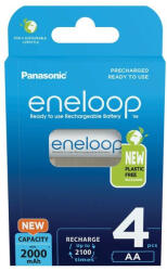 Panasonic BK3MCDE-4BE eneloop BK-3MCDE/4BE AA/ceruza 2000mAh Ni-MH akkumulátor 4db/csomag (BK3MCDE-4BE)