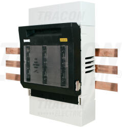 TRACON LTL1-3/9/60/AO Biztosítós szakaszolókapcsoló, gyűjtősínre, felső kábelbev (LTL1-3per9per60perAO)