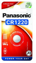 Panasonic CR1220EL-1B Panasonic CR1220 3V lítium gombelem 1db/csomag (CR1220EL-1B)