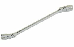 Laser Tools LAS-7380 kétoldali csuklós, extra hosszú, racsnis fékcsőkulcs, 8 x 9 mm (LAS-7380)