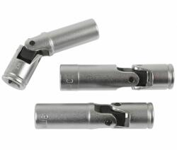 Laser Tools LAS-6741 izzítógyertya-kulcs készlet, csuklós, extra vékony, 8-9-10 mm (LAS-6741) - dwdszerszam