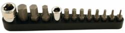 Laser Tools LAS-5513 bitkészlet 1/4"-os és 3/8"-os befogóval, imbusz, 13 részes (LAS-5513) - dwdszerszam