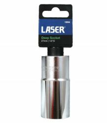Laser Tools LAS-1994 1/2"-os 6 lapú dugókulcs fej, hosszított kivitel, 27 mm (LAS-1994) - dwdszerszam