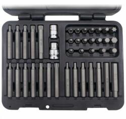 Welzh Werkzeug 6882-WW 10 mm-es befogású profi bitkészlet, torx, imbusz, spline, rövid és hosszú, 40 részes (6882-WW) - dwdszerszam