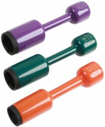 Laser Tools LAS-6679 nyomaték toldószár + 6-lapú gépi dugófej készlet, színkódolt, 1/2"-os, 108 Nm, 17/19/21 mm, 3 részes (LAS-6679) - dwdszerszam