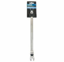 Laser Tools LAS-6753 csuklós fékcsőkulcs, extra hosszú, 11 x 13 mm, 331 mm (LAS-6753)