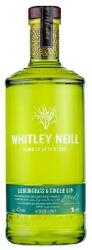 Whitley Neill Lemongrass Ginger (Citromfű és gyömbér) Gin 43% (0, 7 L)