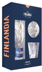 Finlandia 0, 7 40% pdd. + 2 pohár (0, 7 L)