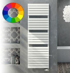 Cordivari Színes elektromos radiátor - Cordivari Dory Electric 500x784 fehér színű design törölközőszárító 500 W fűtőbetéttel. Rendelhető fekete piros kék sárga zöld barna lila narancs drapp színben (COR_DORYE_