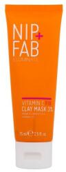 NIP+FAB Illuminate Vitamin C Fix Clay Mask 3% mască de față 75 ml pentru femei Masca de fata