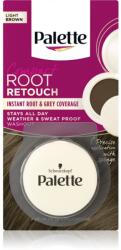 Schwarzkopf Palette Compact Root Retouch corector pentru acoperirea firelor carunte de par cu efect de pulbere culoare Light Brown 3 g