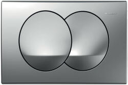 GEBERIT Delta 01 nyomólap Basic WC tartályhoz, matt króm (115107461)